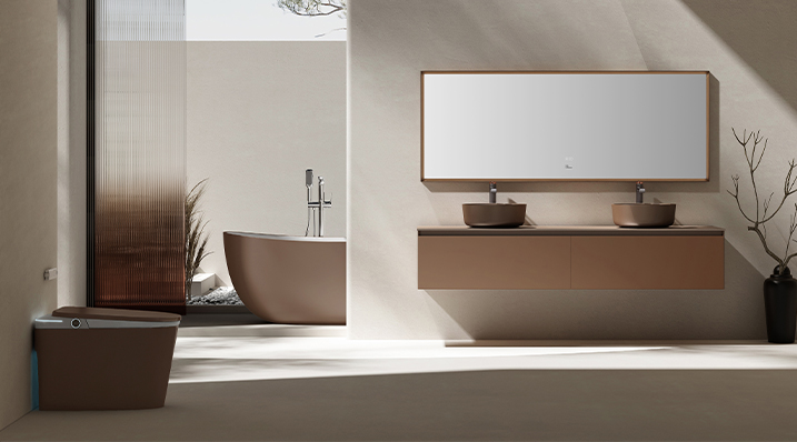 在卫浴空间里拓展美学的界线