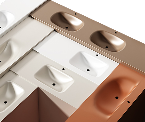 在对材质的探索中创立属于卫浴的新可能